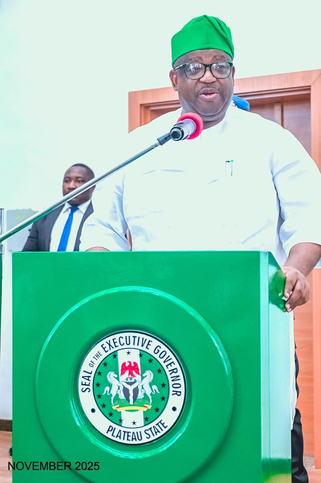 Gov. Mutfwang Appeals to Editors to Tell the Plateau Story.