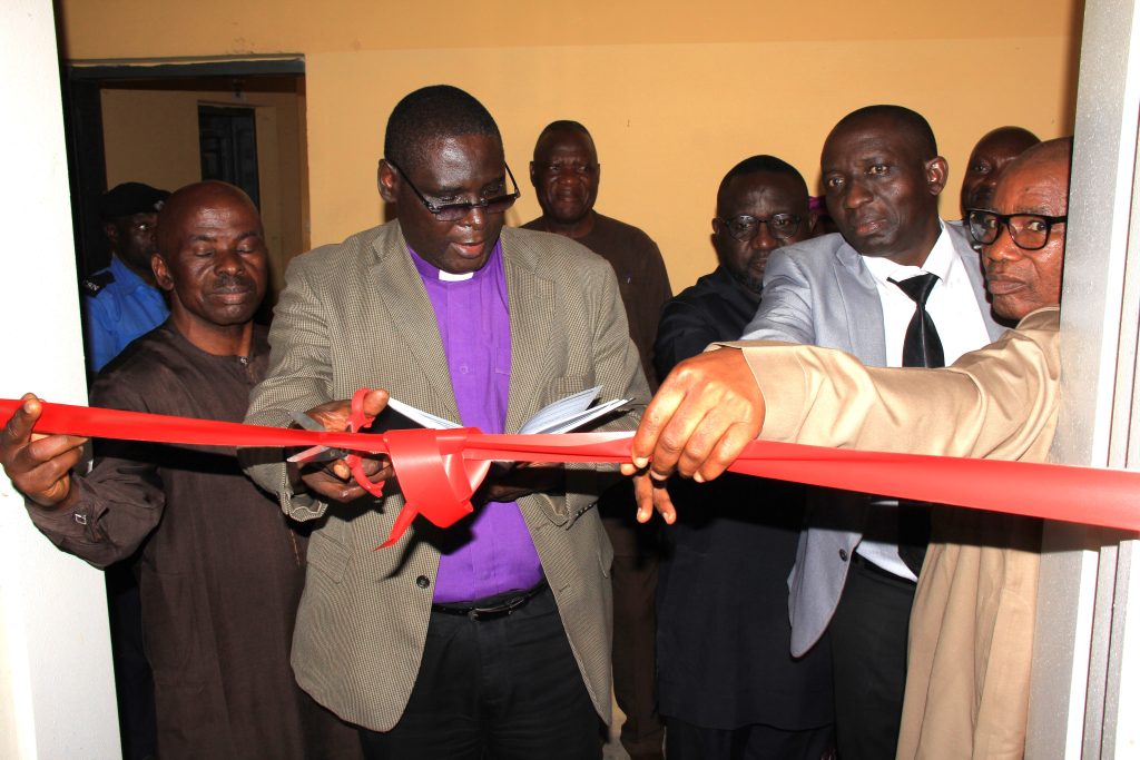 COCIN President and Management Comissioning the Water Factory