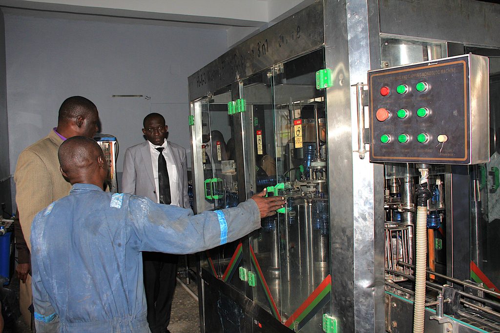 A tour of the Shalom Table water factory